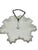 Glass 1950’s Fenton Milk Glass Bon Bon Dish With Silver Crest Rim and Metal Handle For Sale - Image 7 of 10