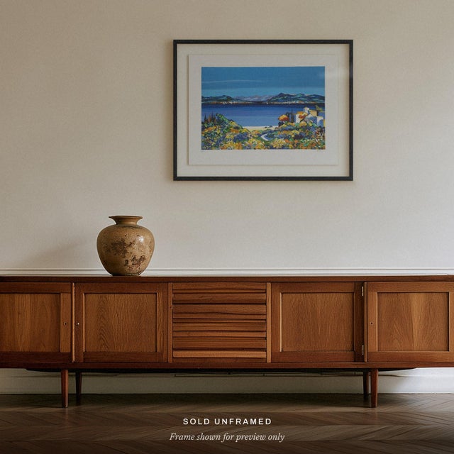 KERFILY (1948–present) Paysage de Grèce Year: 2001 Medium: lithograph Support: BFK Rives paper Sheet Size: 22.05 × 29.92...