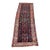 Circa 1900 Caucasian Handwoven Wool Runner Rug -11'4'' 3'8'' For Sale