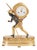 Empire French Bronze Portefaix Clock from Jean-André Reiche, 1808 For Sale