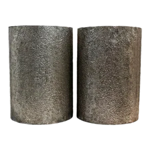 Modern Metal Side Table Pair
