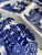 Japanese Vintage Japanese Blue Willow Divided Plates - Set of 3 For Sale - Image 3 of 9