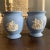 Vintage 1960's Wedgwood Vases beautiful Iconic Jasperware markings noted underside