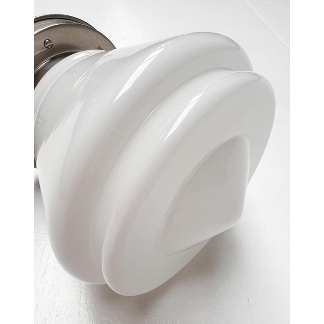Opal Glass Gispen Ceiling Lamp by Giso, 1960s For Sale - Image 6 of 12