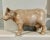 Plastic Vintage Cow Sculpture Standing 9” X 15” For Sale - Image 7 of 8