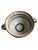 1991 Studio Art Wood Fired Pottery Lidded Bowl For Sale - Image 4 of 9