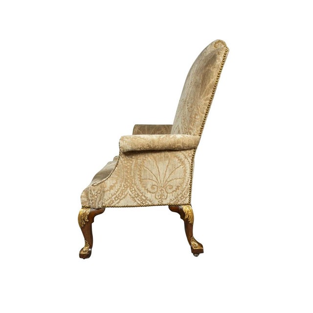George I Walnut and Parcel Gilt Armchair For Sale - Image 14 of 14