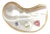 Late 20th Century Custom Designed Blister Pearl 14k Gold Pin/ Pendant With 3 Natural Sapphires. For Sale