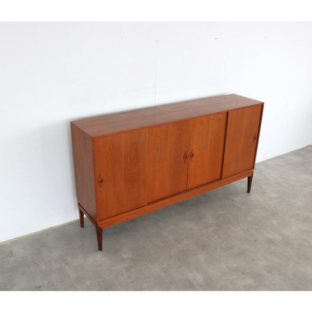 Vintage Danish Teak Sideboard, 1960s For Sale - Image 4 of 11