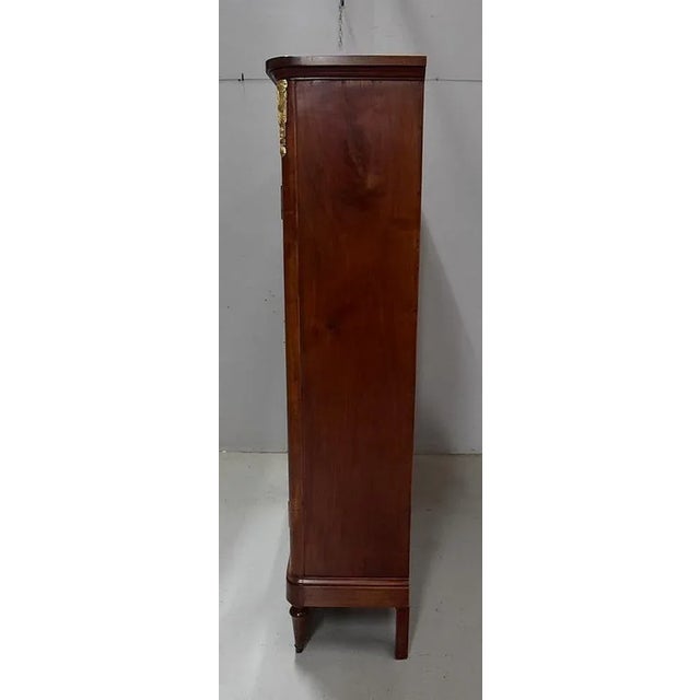 Early 20th Century Louis XVI Style Book Shelf in Cherry & Mahogany For Sale - Image 14 of 18