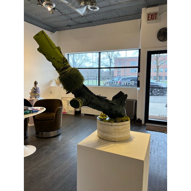 Tree Series 2 plaster, wood, ceramic, fabric, rubber