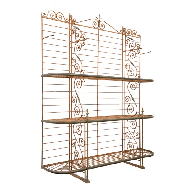 Antique French Parisienne Boulangers Bread Rack, 1900 For Sale - Image 11 of 11
