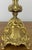 Gold Vintage French Brass Ornate Candleholders, Set of 2 For Sale - Image 8 of 13