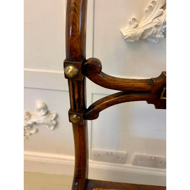 Antique Regency Mahogany Dining Chairs with Cane Seats, Five Singles & One Carver, 1830s, Set of 6 For Sale - Image 14 of 18