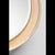 Metal Thomas O'Brien for Visual Comfort Signature Tricia 24" Illuminated Round Mirror in Matte White and Gild For Sale - Image 7 of 12