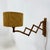 Vintage Teak Scissors Wall Lamp, 1960s For Sale - Image 16 of 18