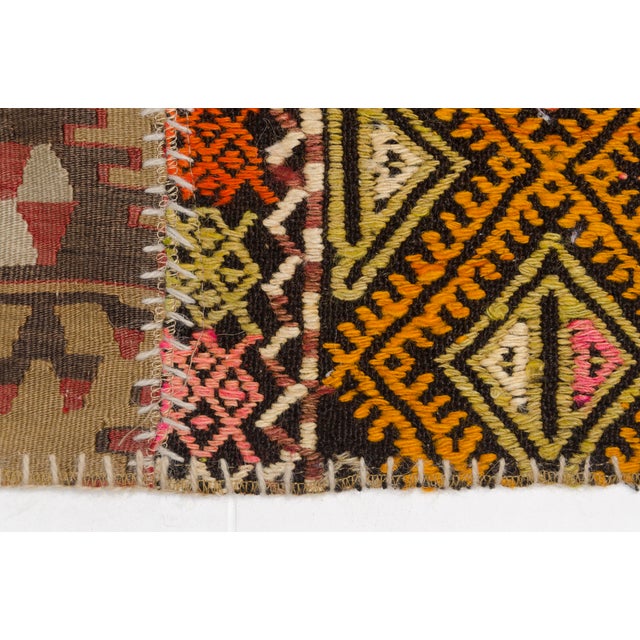 Peach Oushak Vintage Anatolian Rug For Sale - Image 8 of 11