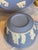 English Vintage Wedgwood Pale Blue Jasperware Sacrifice Collection – Teacup & Saucer, C. 1950s For Sale - Image 3 of 5