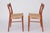 Add a touch of classic Scandinavian elegance to your dining space with this beautiful set of 4 vintage dining chairs...