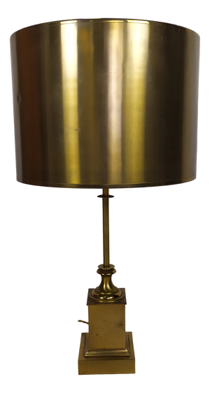 Golden Bronze Lamp by Maison Charles for Maison Charles, 1970s