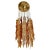 Bicolor Murano Glass Cascade Pendant Light from Mazzega, 1970s For Sale - Image 9 of 9