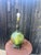 Mid-Century Modern 1960s Hollywood Regency Glass Lamp For Sale - Image 3 of 6