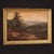 French Artist, Small Romantic Landscape, 1920, Oil on Canvas, Framed For Sale - Image 7 of 16
