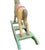 A fun and whimsical solid wood carved rocking horse. The horse has pretty pastel colors with a distressed antique glazed...
