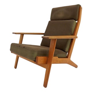 Hans J. Wegner Ge 290a High Back Lounge Chair, 1950 For Sale