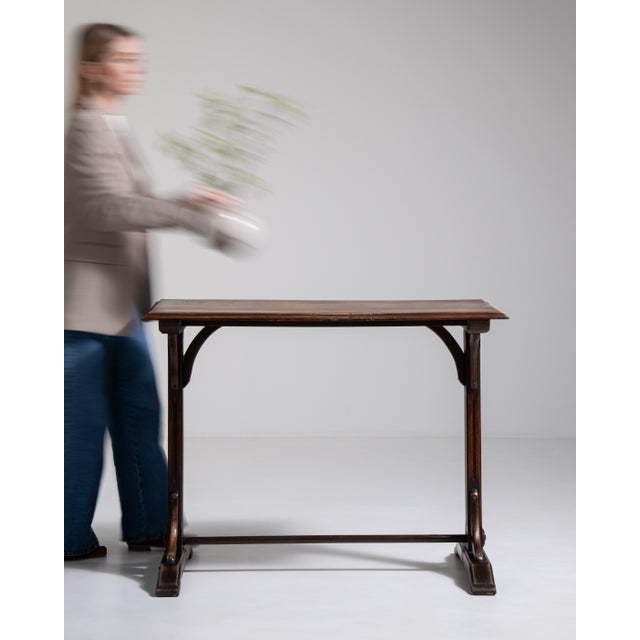 Thonet-Style Bentwood Bistro Table, Antique, France, Circa 1900 For Sale - Image 4 of 15