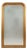 Tall French Freestanding Arched Giltwood Mirror For Sale