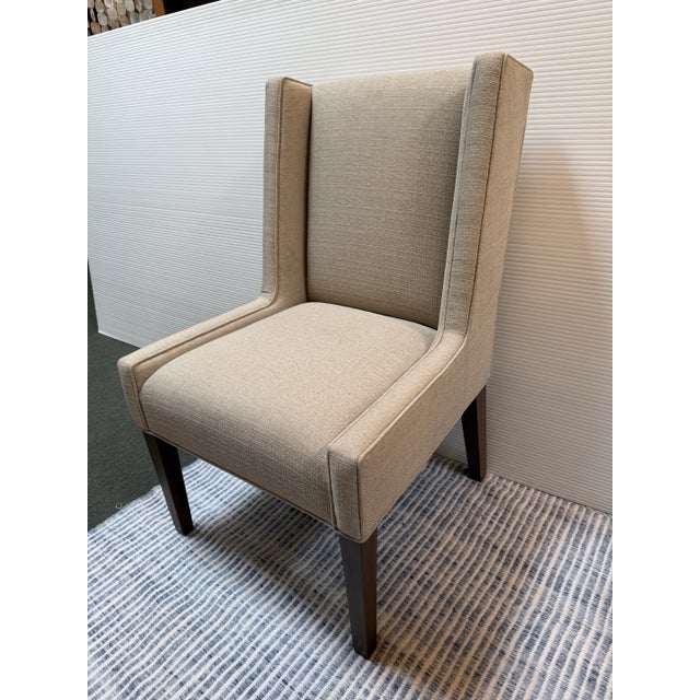 Beige Brownstone Tailored Accent Chair For Sale - Image 8 of 12
