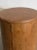 Vintage Drum Burl & Brass Nightstand For Sale - Image 9 of 10