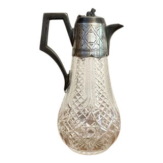 Antique Edwardian Claret Jug, 1900 For Sale
