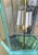Large Vintage Solid Brass Hanging Lantern Chandelier / 34” H X 21” W For Sale - Image 17 of 18