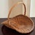 Tan Mid-20th Century French-Style Flower Gathering Basket For Sale - Image 8 of 11