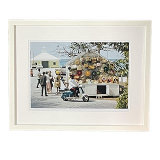 "Harbour Island" Slim Aarons Getty Images C-Print, Framed 16x20 For Sale