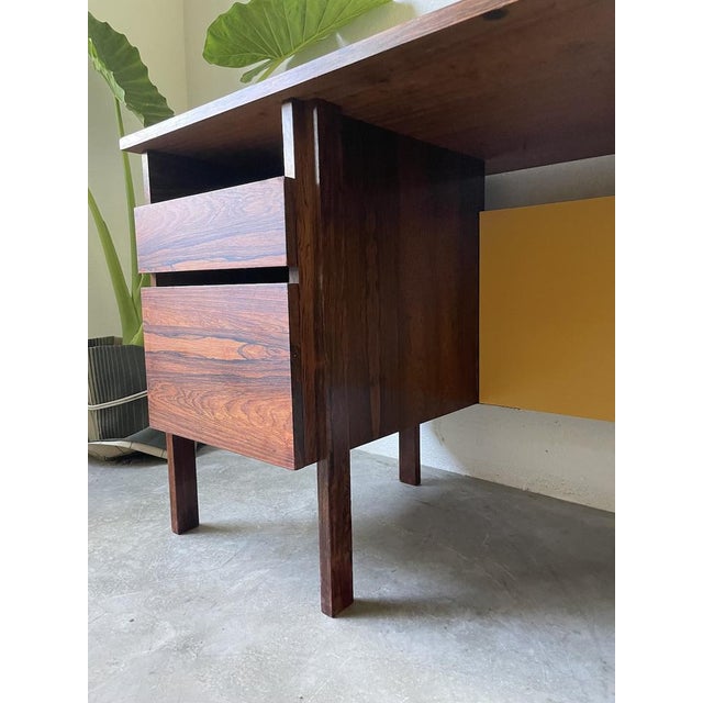 Scandinavian Rosewood Desk and Chair, 1960s, Set of 2 For Sale - Image 15 of 18