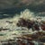 Coastal Cascais by Sparky LeBold | Oil on canvas of crashing waves on rocky shore. For Sale