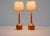Vintage Scandinavian Oak Table Lamps from Elpe, Set of 2 For Sale - Image 12 of 13