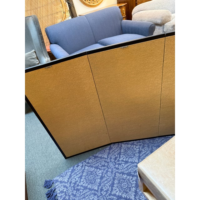 Early 20th Century Antique Japanese Genji Silk Byōbu Screen For Sale - Image 5 of 12