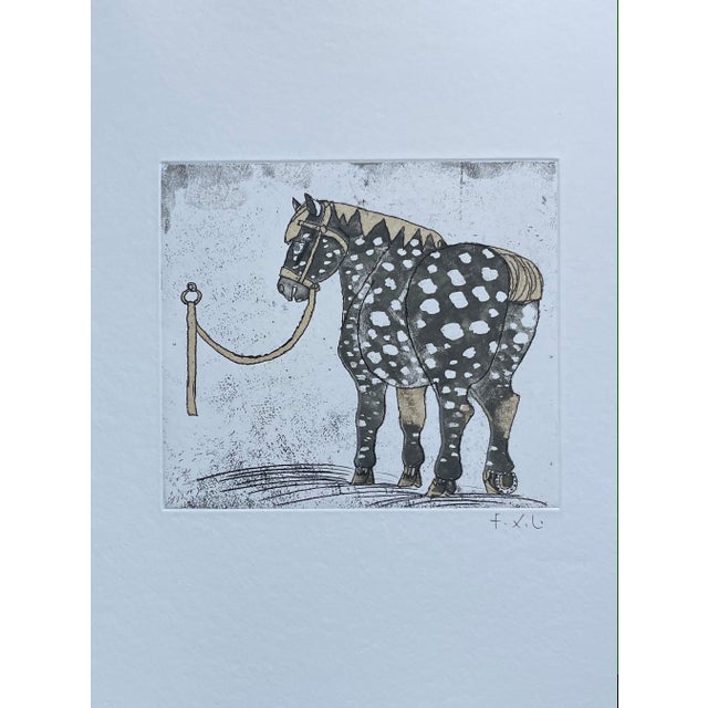 François-Xavier Lalanne, The Horse, 2004, Etching For Sale - Image 9 of 10