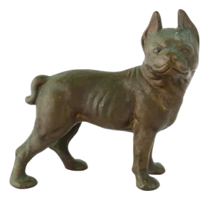 Antique Boston Terrier Money Bank