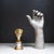 Metal Vintage Brass Badminton Trophy c.1947 For Sale - Image 7 of 7