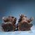 Late 19th Century Pair of Painted Bronze Qilin Figurines, 10000g Total, Mythical Beasts For Sale - Image 4 of 9