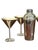 1990s Christofle K-T (Thomas Keller & Adam D. Tihany) Silverplate Cocktail Shaker and Martini Glass Set - Set of 5 For Sale - Image 9 of 15