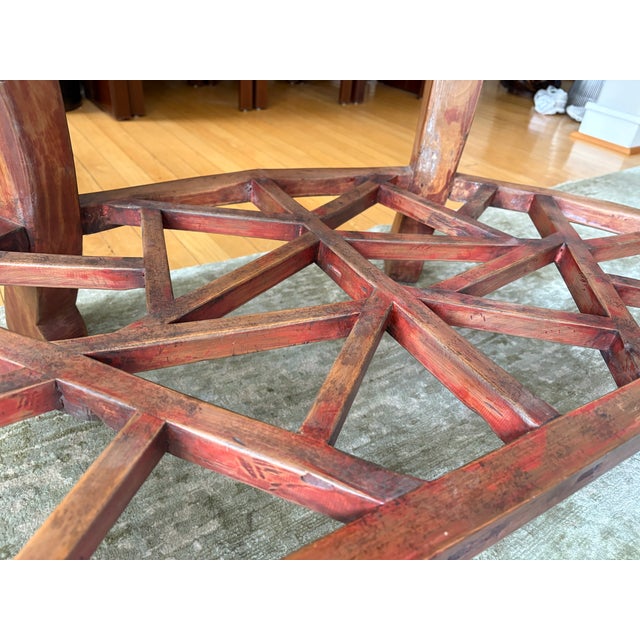 Pair of 18th Century Chinese Demilune Tables For Sale - Image 13 of 13