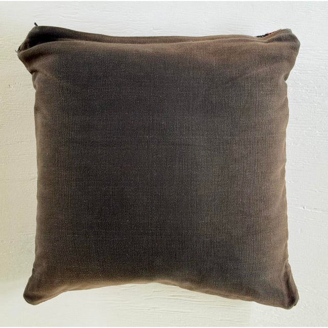 Early 20th Century Turkish Kilim Pillow For Sale - Image 9 of 13