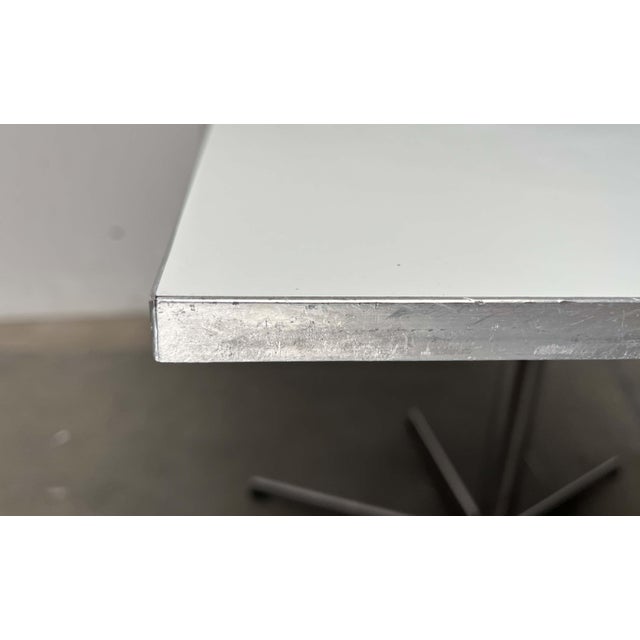Mid-Century Modern Danish Minimalist Table by Piet Hein, Bruno Mathsson, Arne Jacobsen for Fritz Hansen, 1980s, 1984 For Sale - Image 14 of 18
