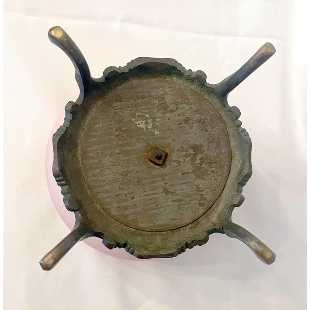 Metal Victorian Centerpiece Bowl For Sale - Image 7 of 7